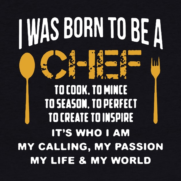 Born To Be A Chef by babettenoella